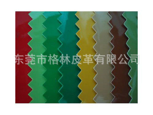 高档镜面PU/PU鞋革