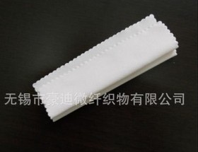 供应锯齿直角超细纤维眼镜布