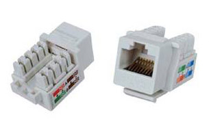六类RJ45插座模块