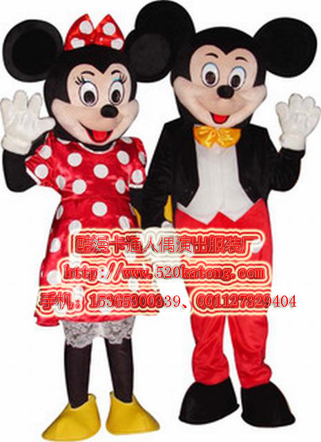 米老鼠卡通人偶服
