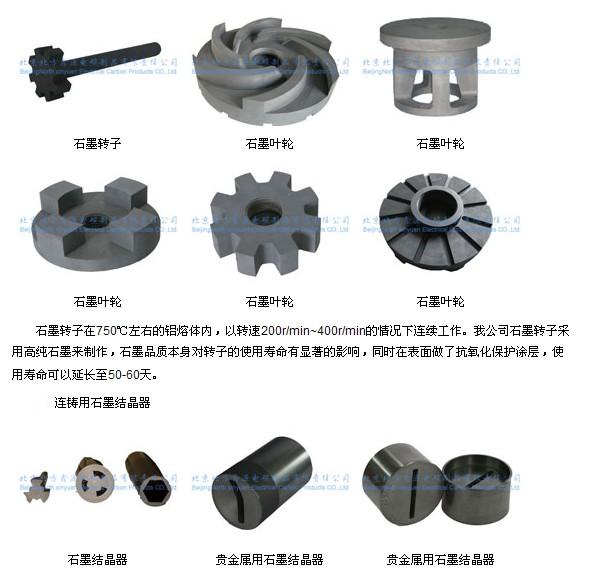有色金属冶炼及加工用碳-石墨制品