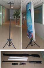 双面挂画架