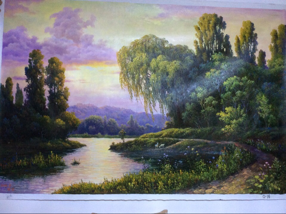 油画