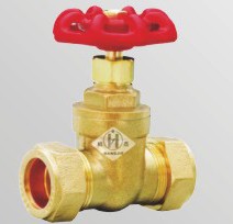 供应铜管件黄铜卡套闸阀