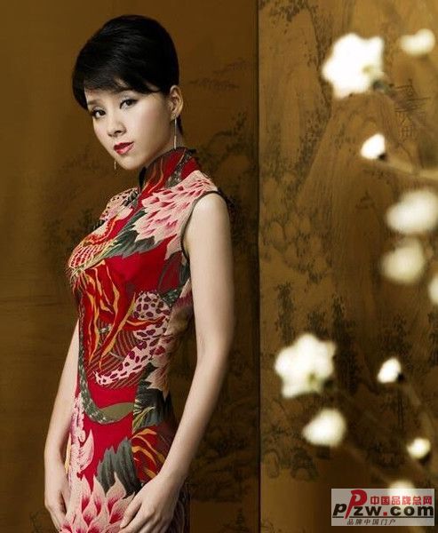 何琳也是爱好旗袍的女星